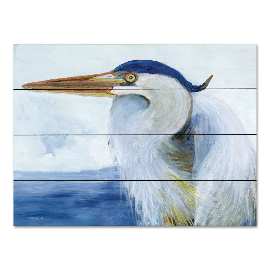 Stellar Design Studio SDS1330PAL - SDS1330PAL - The Great Heron Profile 2 - 16x12  from Penny Lane