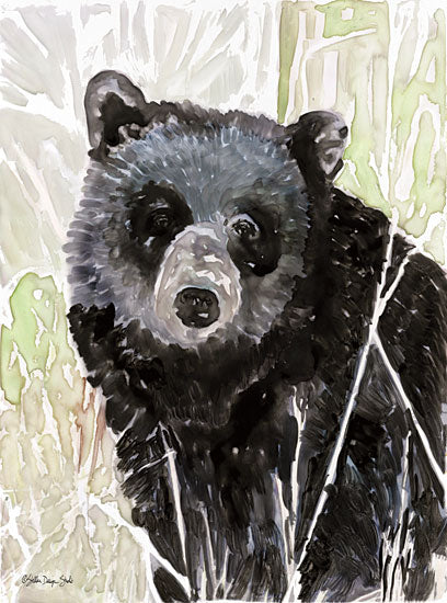 Stellar Design Studio SDS176 - SDS176 - Pacific Coast Wildlife 4 - 12x16 Bear, Black Bear, Abstract, Wildlife from Penny Lane