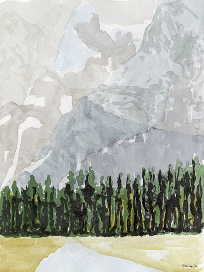Stellar Design Studio SDS253 - SDS253 - Mountain Retreat 1 - 12x16 Landscape, Abstract, Trees, Mountains from Penny Lane