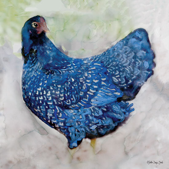 Stellar Design Studio SDS291 - SDS291 - Rooster 2 - 12x12 Blue Rooster, Portrait from Penny Lane