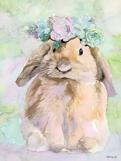 Stellar Design Studio SDS292 - SDS292 - Bunny Bella - 12x16 Rabbit, Bunny, Floral Head Wreath from Penny Lane