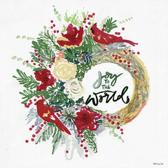 SDS340 - Joy to the World Wreath - 12x12