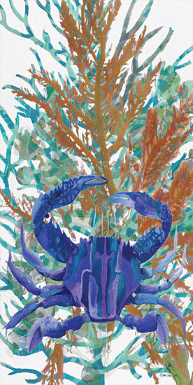 Stellar Design Studio SDS344 - SDS344 - Ocean Garden Medley 2 - 9x18 Blue Crab, Sea Plants, Nautical, Tropical from Penny Lane