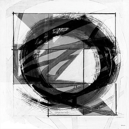 Stellar Design Studio SDS378 - SDS378 - Perplexed - 12x12 Abstract, Black & White, Geometric from Penny Lane