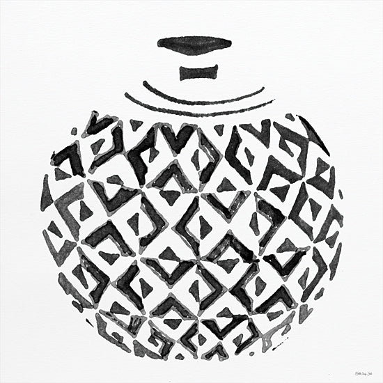 Stellar Design Studio SDS603 - SDS603 - Tile Vase 4 - 12x12 Vase, Contemporary, Black & White from Penny Lane