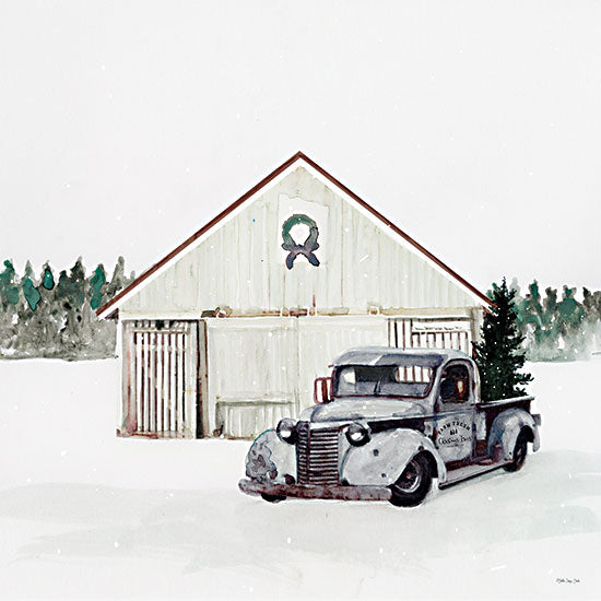 Stellar Design Studio SDS664 - SDS664 - Tree Farm      - 12x12 Barn, Farm, Truck, Holidays, Christmas Tree, Tree Farm, Winter from Penny Lane