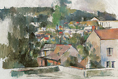 SDS676 - Hillside Town II     - 18x12