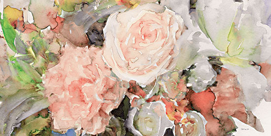 Stellar Design Studio SDS716 - SDS716 - Floral Beauty - 18x9 Abstract, Flowers, Peach Flowers, Bouquet, Blooms, Botanical, Contemporary from Penny Lane