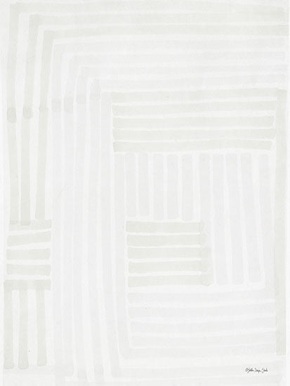 Stellar Design Studio SDS747 - SDS747 - Transparent Lines 4 - 12x18 Lines, Abstract, Gray, White from Penny Lane