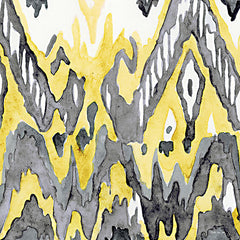 SDS846 - Yellow-Gray Ikat 2 - 12x12