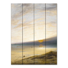 SDS883PAL - Sunset on the Beach at Sark - 12x16