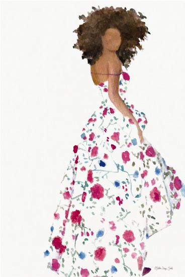 Stellar Design Studio Licensing SDS911LIC - SDS911LIC - Floral Gown 1 - 0  from Penny Lane