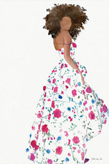 SDS911 - Floral Gown 1 - 12x18