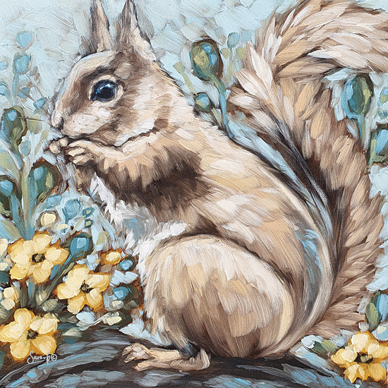 Sara G. Designs SGD132 - SGD132 - Mischief - 12x12 Squirrel, Rodents, Flowers, Spring from Penny Lane