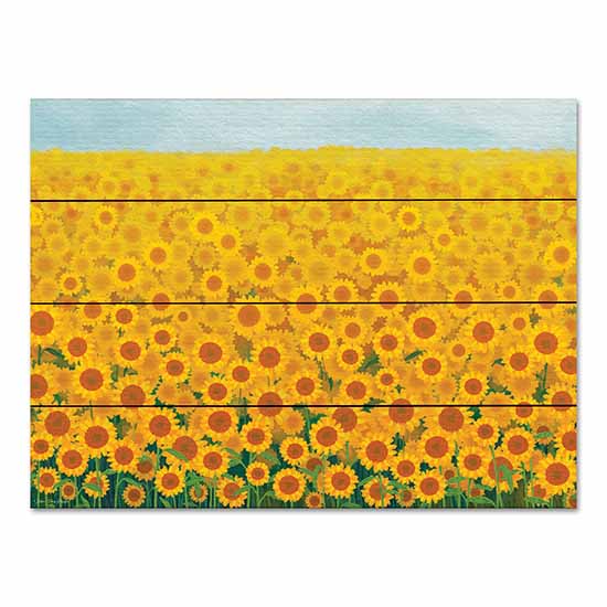 Seven Trees Design ST1004PAL - ST1004PAL - Field of Sunflowers - 16x12 Sunflowers, Fall, Autumn, Field of Sunflowers, Landscape from Penny Lane