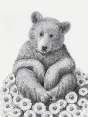 ST1028 - Bear in the Daisies - 12x18