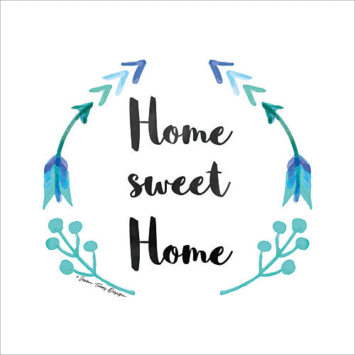 Seven Trees ST106 - Home Sweet Home - Home Sweet Home, Wreath, Arrows from Penny Lane Publishing