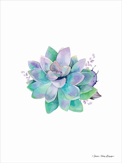 succulent watercolor art ST159 - Penny Lane Publishing