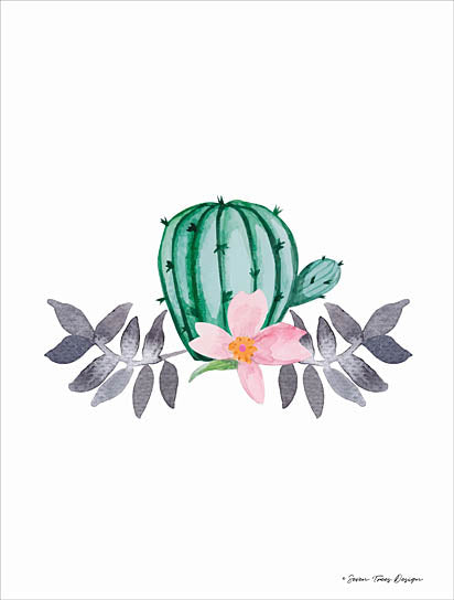 Seven Trees ST178 - Watercolor Cactus II - Cactus, Flowers from Penny Lane Publishing