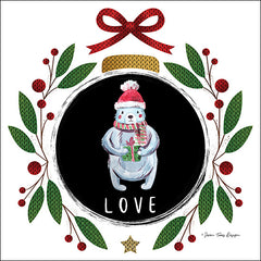 ST433 - Love Christmas Ornament