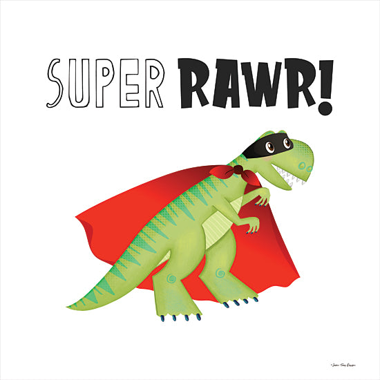 Seven Trees Design ST792 - ST792 - Super Rawr! - 12x12 Dinosaur, Kid's Art, Superhero from Penny Lane