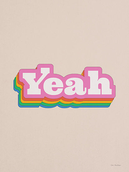 Seven Trees Design ST826 - ST826 - Yeah - 12x16 Yeah, Rainbow Colors, Signs, Tween from Penny Lane