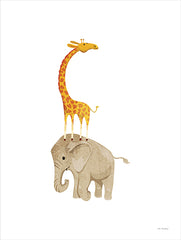 ST843 - Safari Elephant and Giraffe - 12x16