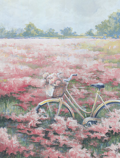 White Ladder WL187 - WL187 - Field of Flowers - 12x16 Landscape, Bike, Wildflowers, Meadow, Spring from Penny Lane