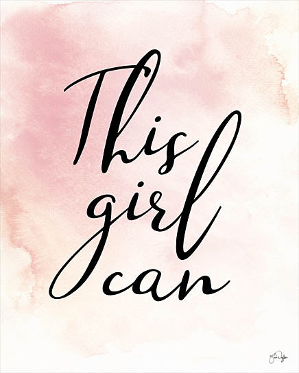 Yass Naffas Designs YND100 - YND100 - This Girl Can - 12x16 This Girl Can, Motivational, Girl Power, Tween, Typography, Signs from Penny Lane