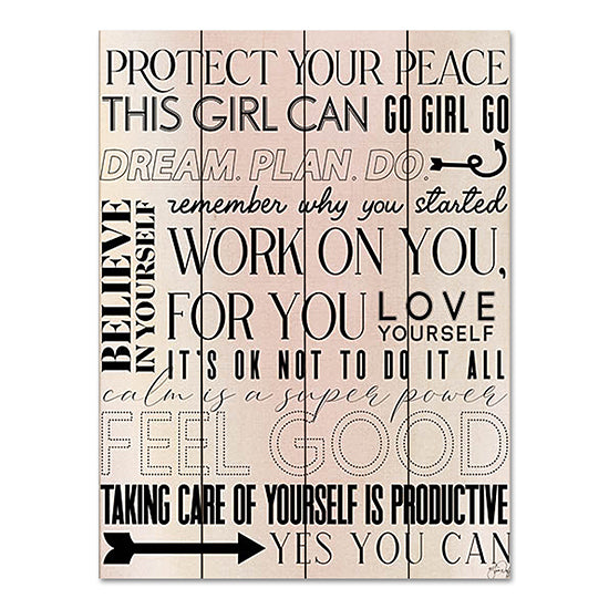 Yass Naffas Designs YND106PAL - YND106PAL - A Feel Good Reminder - 12x16 A Feel Good Reminder, Motivational, Girl Power, Tween, Typography, Signs from Penny Lane