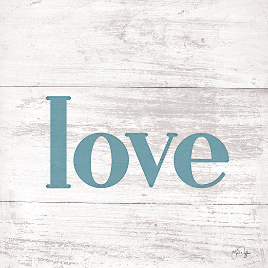 Yass Naffas Designs YND121 - YND121 - Love - 12x12 Love & Family, Love, Family, Signs, Typography, Blue & White from Penny Lane