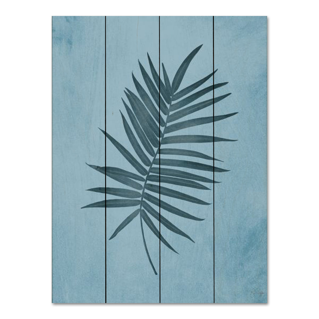 Yass Naffas Designs YND144PAL - YND144PAL - Beautiful Solitude - 12x16 Leaves, Greenery, Botanical, Tropical, Blue from Penny Lane