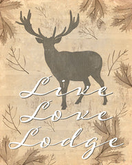 YND177 - Live, Love, Lodge - 12x16