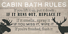 YND179 - Cabin Bath Rules - 18x9