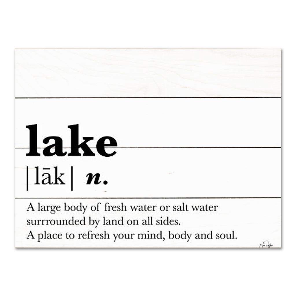 Yass Naffas Designs YND181PAL - YND181PAL - Lake Definition - 16x12 Lake, Definition of Lake, Typography, Signs, Textual Art, Lodge, Summer from Penny Lane