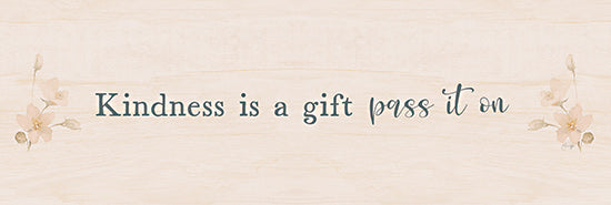 Yass Naffas Designs YND213A - YND213A - Pass It On - 36x12 Inspirational, Kindness, Kindness is a Gift Pass it On, Typography, Signs, Flowers from Penny Lane