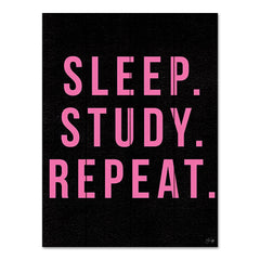 YND222PAL - Sleep. Study. Sleep. - 12x16