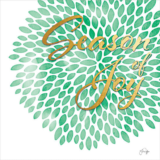 Yass Naffas Designs YND308 - YND308 - Season of Joy - 12x12 Christmas, Holidays, Season of Joy, Typography, Signs, Textual Art, Greenery, Winter, Graphic Art from Penny Lane