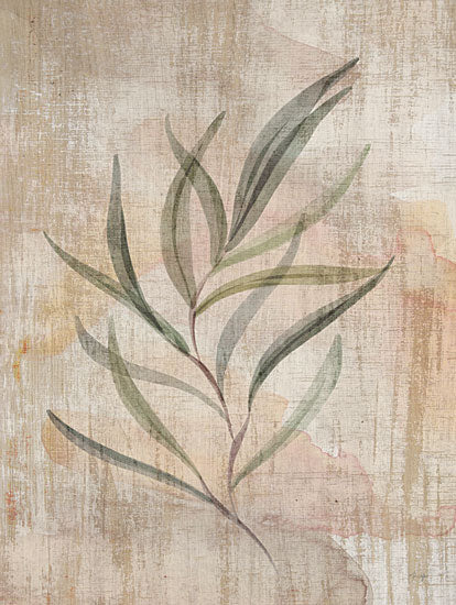 Yass Naffas Designs YND321 - YND321 - Chic Leaves - 12x16 Greenery, Leaves, Botanical, Tea Stain Background from Penny Lane