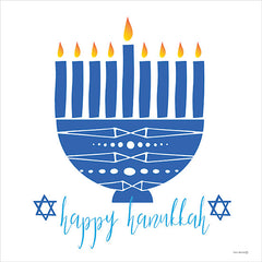 YND331 - Happy Hanukkah Menorah II - 12x12