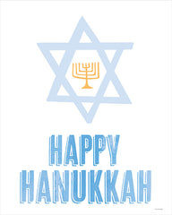 YND337 - Happy Hanukkah Greetings - 12x16
