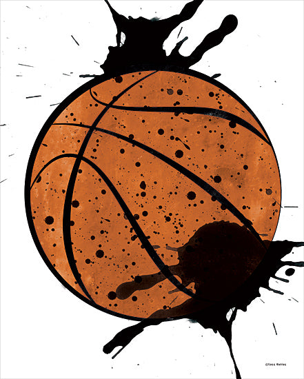 Yass Naffas Designs YND473 - YND473 - Basketball Fun Drip - 12x16 Sports, Basketball, Splatter Marks, Masculine from Penny Lane