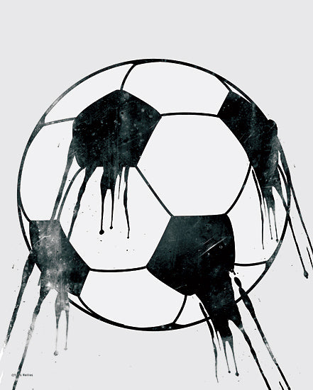 Yass Naffas Designs YND474 - YND474 - Soccer Fun Drip - 12x16 Sports, Soccer, Splatter Marks, Masculine from Penny Lane