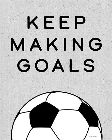 Yass Naffas Designs YND477 - YND477 - Keep Making Goals - 12x16 Sports, Soccer, Soccer Ball, Keep Making Goals, Typography, Signs, Textual Art, Masculine from Penny Lane