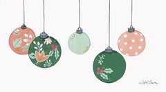 AC141 - Floral Christmas Ornaments - 16x8