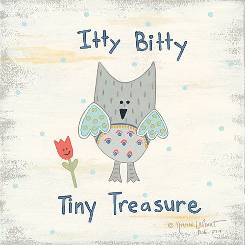 Annie LaPoint ALP1650 - Beetle & Bob Itty Bitty Tiny Treasure - Owl, Flower, Treasure, Baby from Penny Lane Publishing