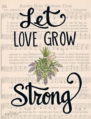 ALP1795 - Let Love Grow Strong - 12x16