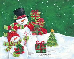 ART1106 - Father and Son Merry Christmas Snowmen