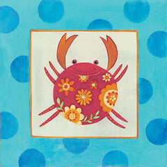 BER1305 - Happy Floral Crab - 12x12