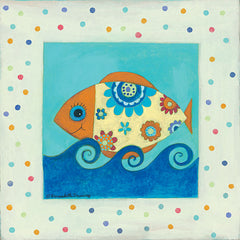 BER1306 - Happy Floral Fish - 12x12